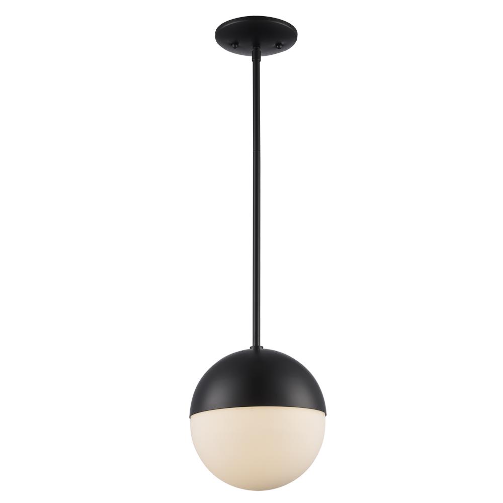 1LT PENDANT OPAL BALL SML-SG